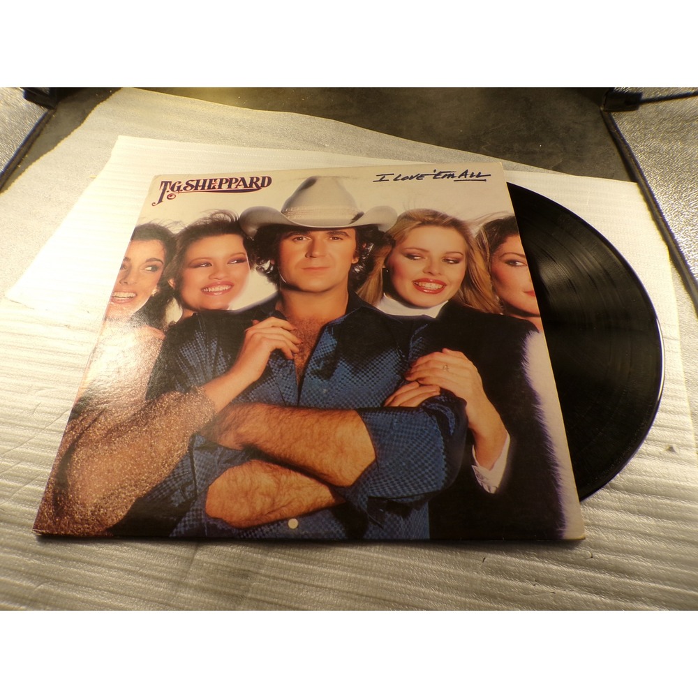 TG Sheppard I Love 'Em All Vinyl LP Record 1981 Warner Bros Curb BSK 3528 LP